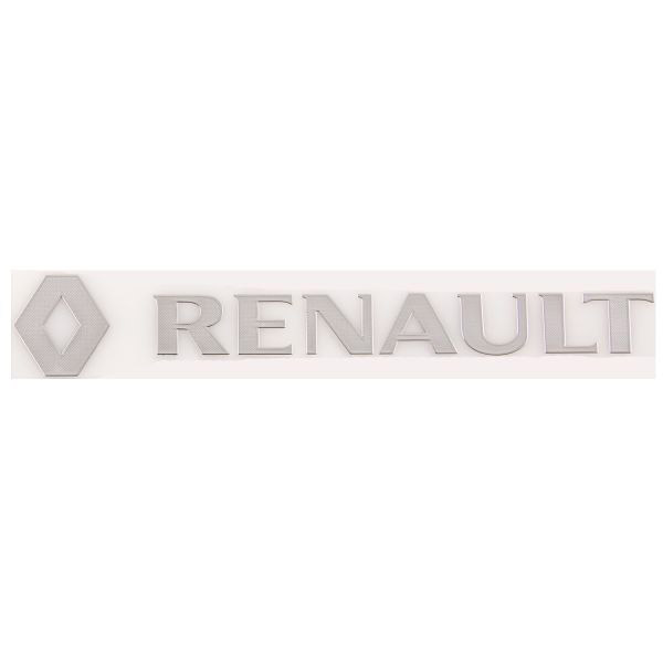Шильдик металлопластик SW "RENAULT" 150*25мм (наклейка)