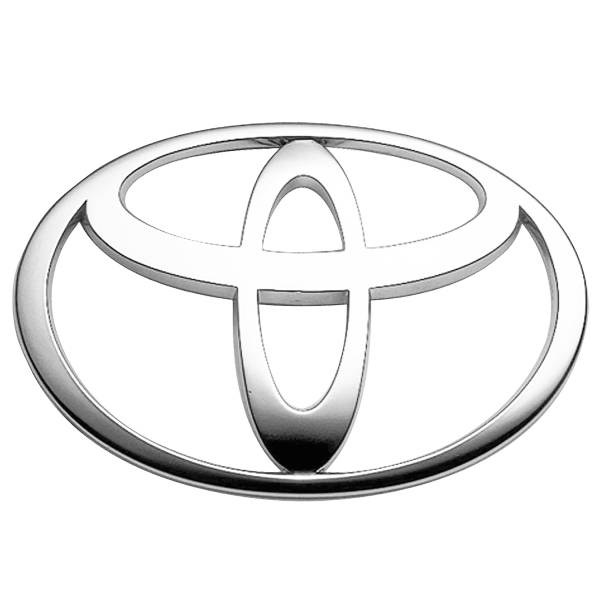 Эмблема хром SW Toyota 65x42мм (скотч)