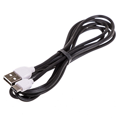 Кабель USB - Type-C 3.0А 2м SKYWAY Черный в коробке