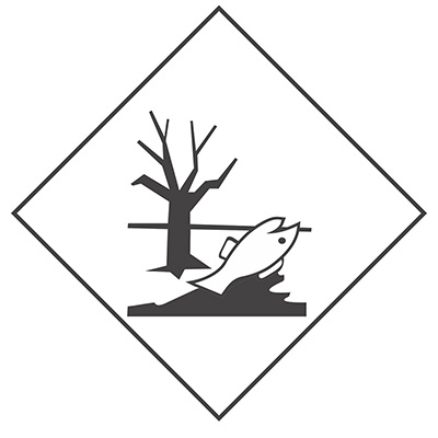 Наклейка на грузовые машины "Опасный груз" Вещества опасные для окружающей среды (250х250) (уп. 1 шт) SKYWAY