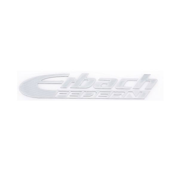 Шильдик металлопластик SW "EIBACH FEDERN" Серый 140*20мм (наклейка)