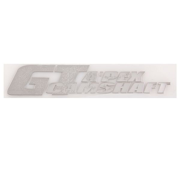 Шильдик металлопластик SW "GT A'PEX" Серый 140*25мм (наклейка)