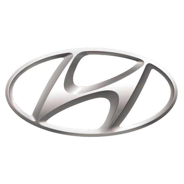 Эмблема хром SW Hyundai 98x50мм (скотч/крепеж)