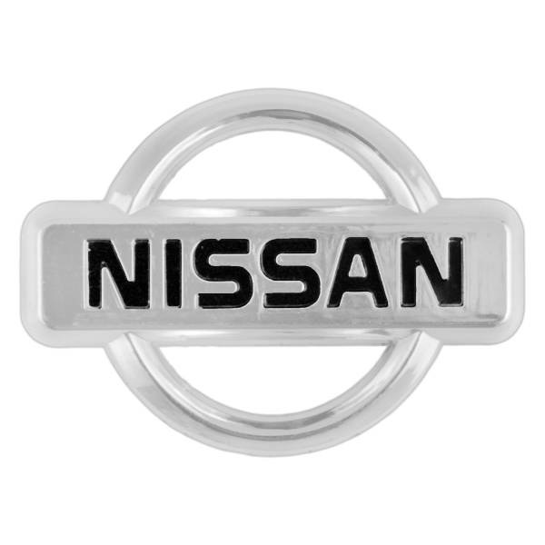 Эмблема хром SW Nissan малая 58x42мм (скотч)