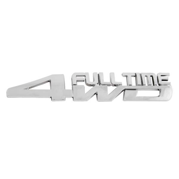 Шильдик металлопластик SW "4WD Full Time" 155*25мм (скотч)