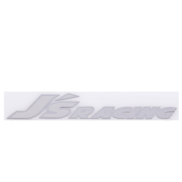 Шильдик металлопластик SW "J's RACING" Серый 160*35мм (наклейка)