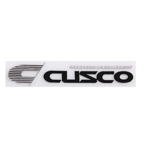 Шильдик металлопластик SW "CUSCO" Черный 140*20мм (наклейка)