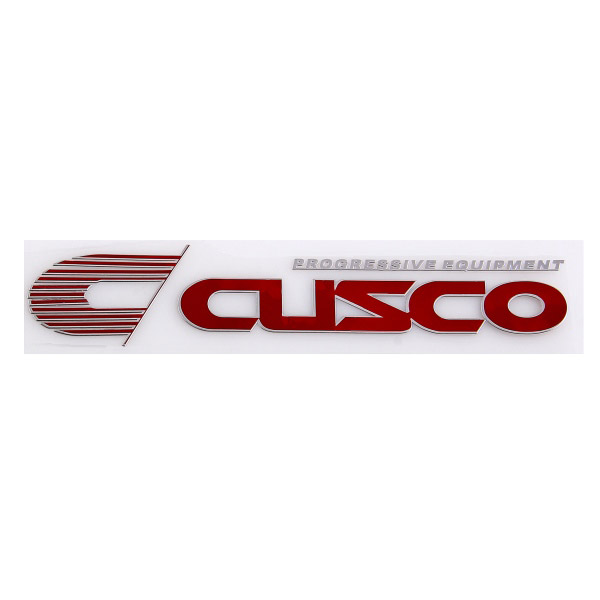 Шильдик металлопластик SW "CUSCO" Красный 140*20мм (наклейка)