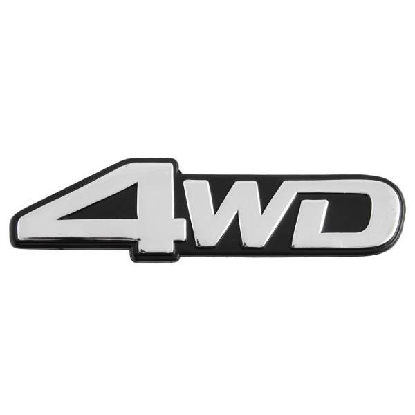 Шильдик металлопластик SW "4WD" 130*35мм (скотч)
