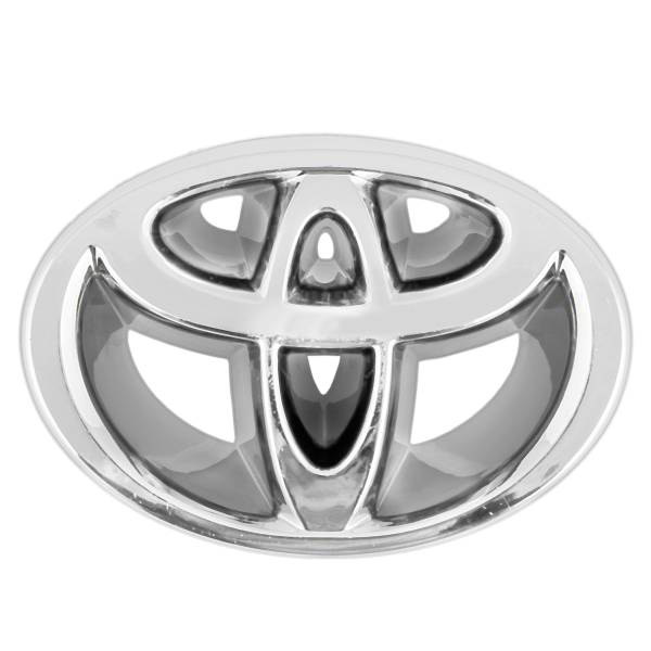 Эмблема хром SW на решетку радиатора Toyota 80x56мм (крепеж)