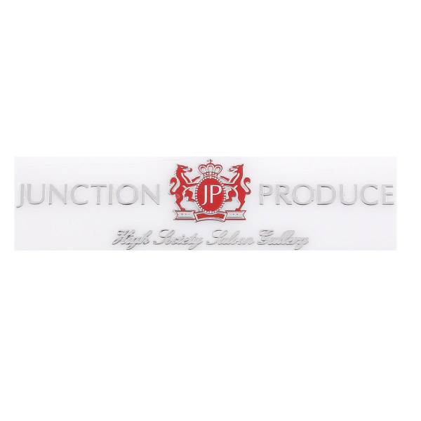 Шильдик металлопластик SW "JUNCTION PRODUCE" Красный 140*30мм (наклейка)