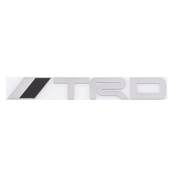 Шильдик металлопластик SW  "TRD"  Черный 150*20мм (наклейка)