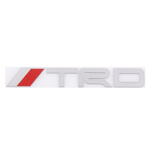 Шильдик металлопластик SW  "TRD" Красный 150*20мм (наклейка)