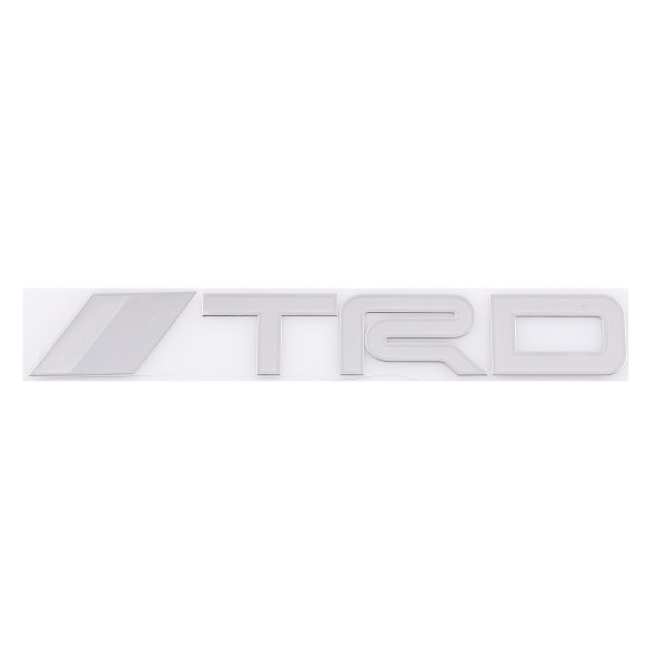 Шильдик металлопластик SW  "TRD" Серый 150*20мм (наклейка)