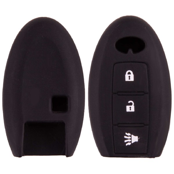 Чехол на ключ автомобильный SKYWAY силиконовый для INFINITI(3 кнопки)