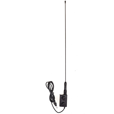 Антенна FM пассивная на желобок SKYWAY универсальная на 2 стороны 50см метал.штырь с покрытием, кабель 1,5м Черный