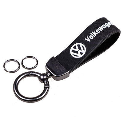 Брелок силикон/металлический SW с кольцом Volkswagen