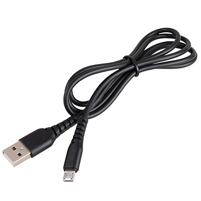 Кабель USB - microUSB 3.0А 1м  SKYWAY Черный в пакете zip