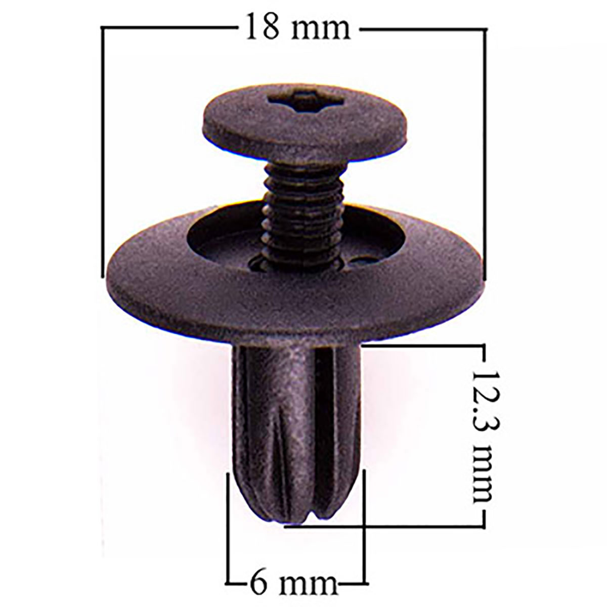 Клипса SKYWAY HONDA ACCORD/INSPIRE 023 min25 (OEM: 91524-SE0-003, KJ-1063)